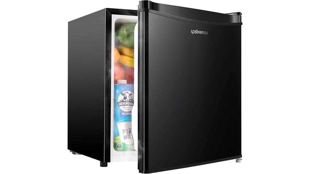 small fridge with freezer