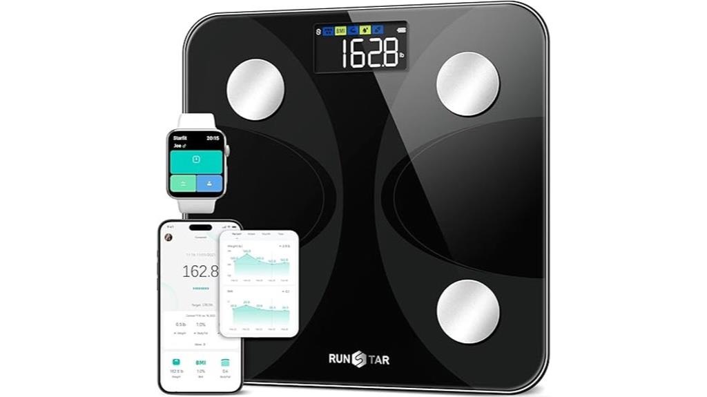 smart digital bathroom scale