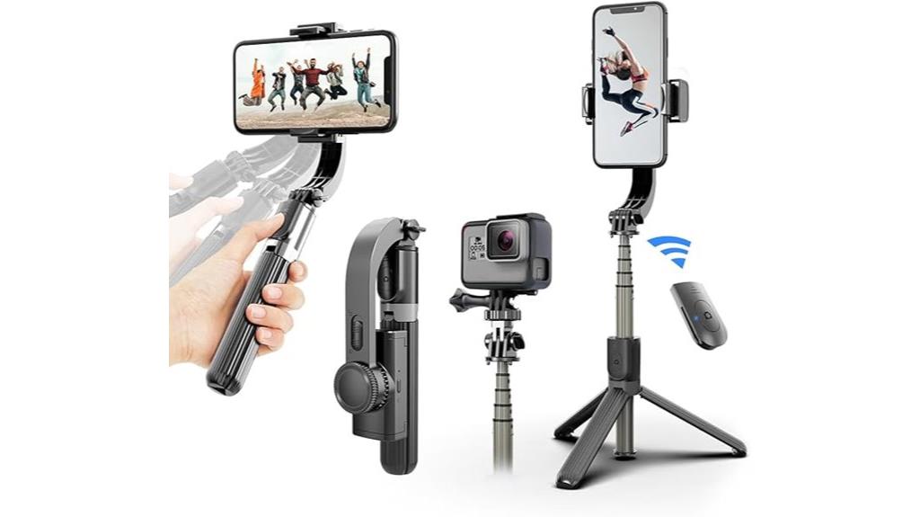 smartphone gimbal with accessories