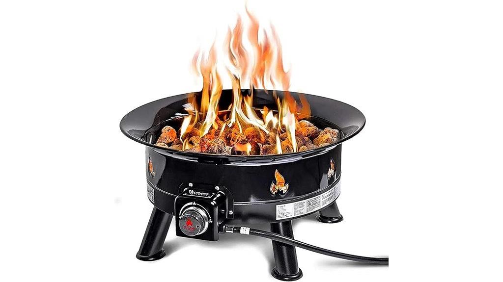 smokeless fire pit cover