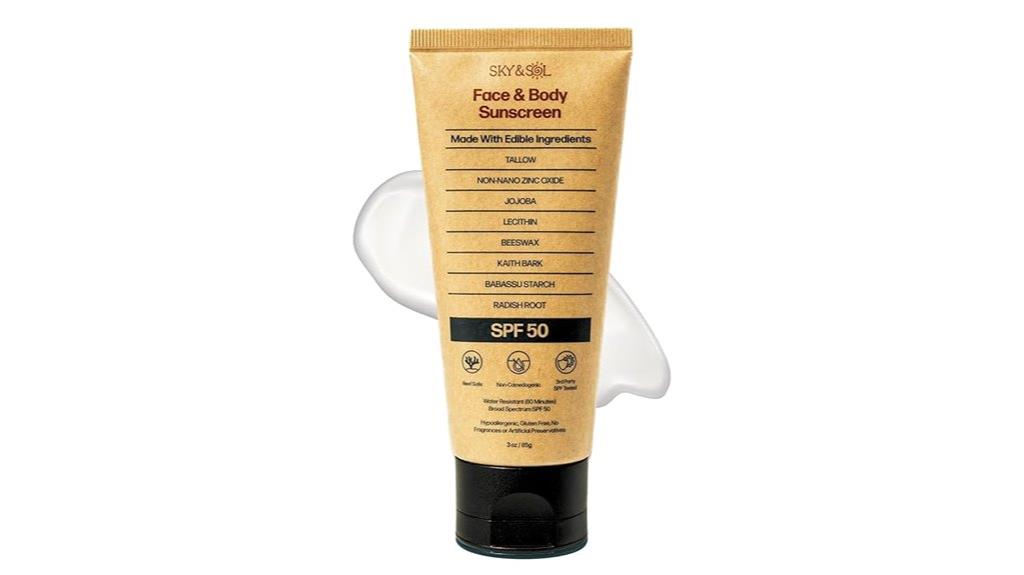 spf 50 mineral protection