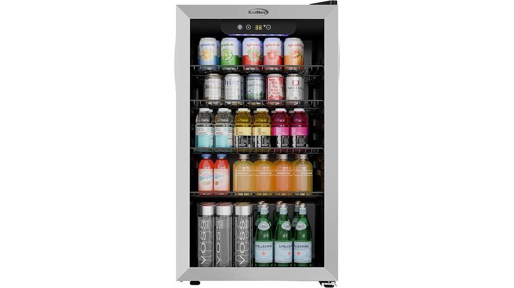 stainless steel beverage cooler