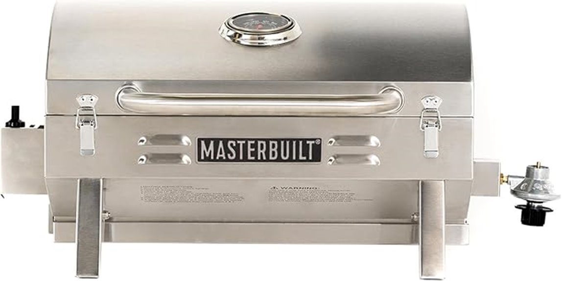 stainless steel portable grill