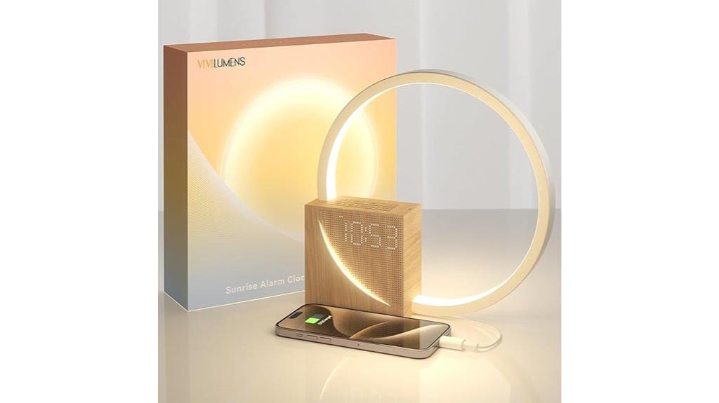 sunrise alarm clock with sleep sounds