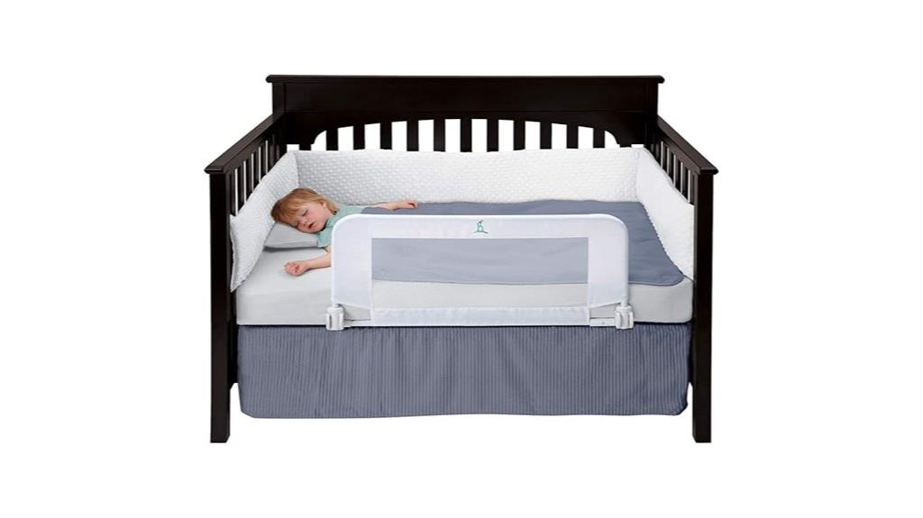 toddler convertible crib rail
