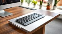 top adjustable keyboard tray options