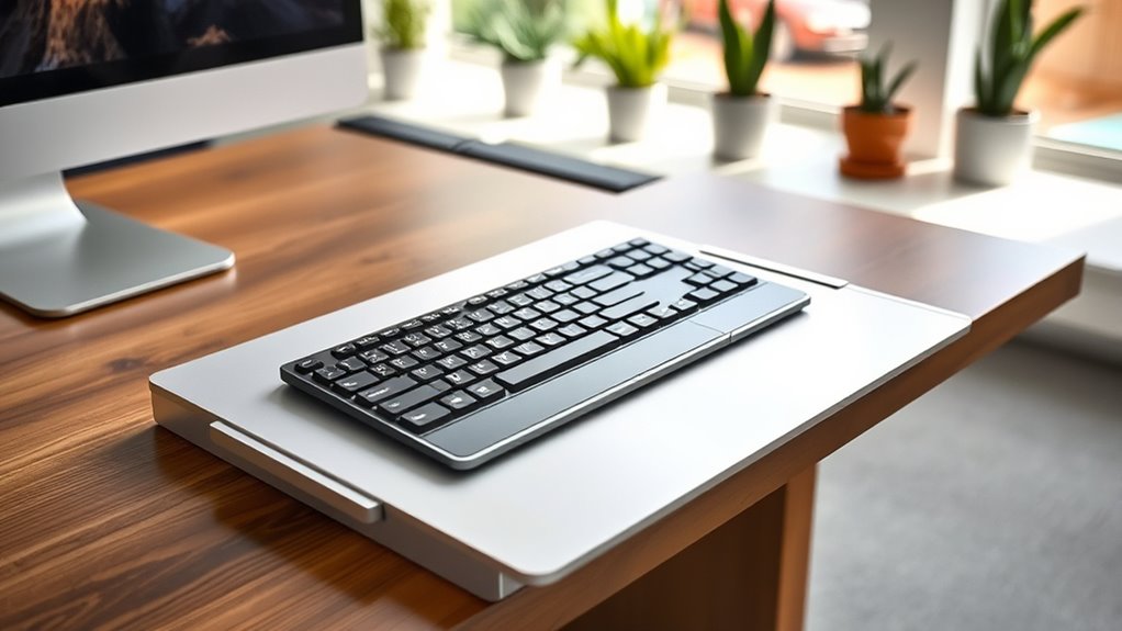 top adjustable keyboard tray options