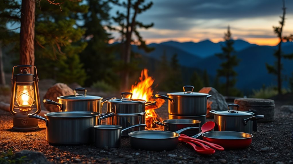 top camping cookware sets