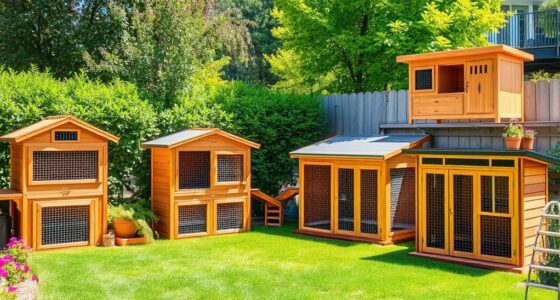 top outdoor bunny hutches