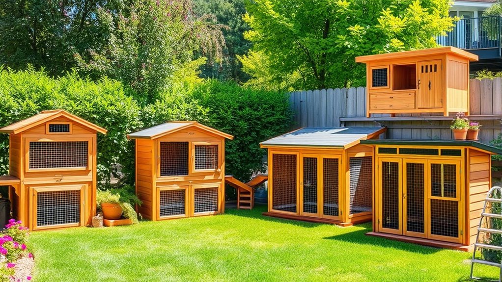 top outdoor bunny hutches