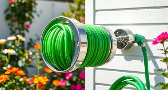 top retractable garden hose reels
