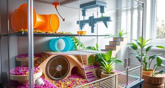 top spacious hamster cages