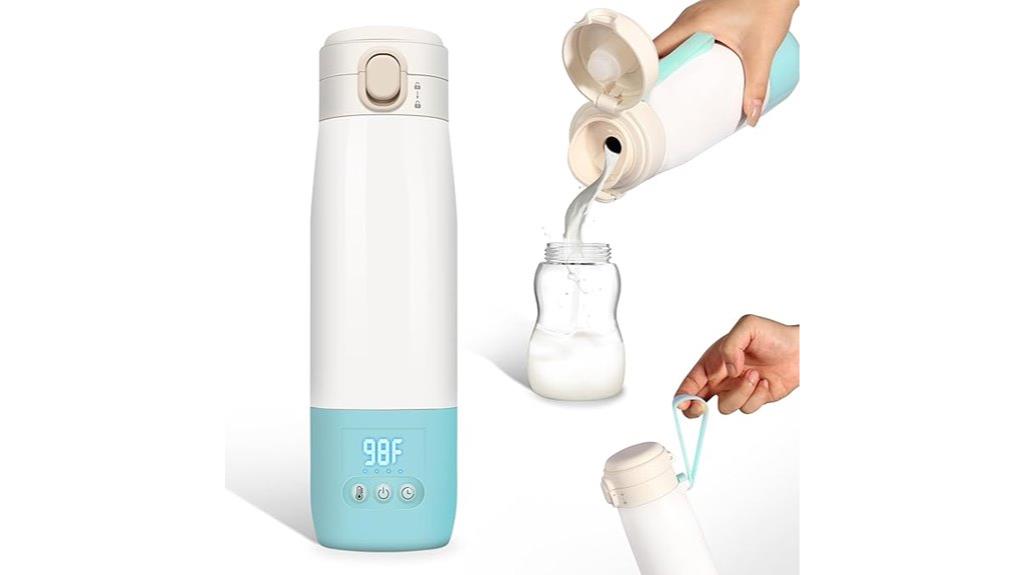 travel friendly bottle warmer
