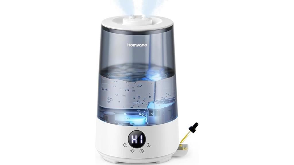 ultrasonic humidifier with lights