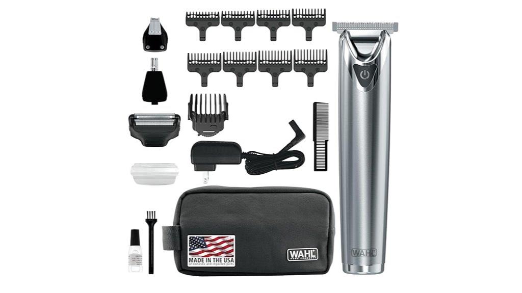 usa wahl stainless steel trimmer