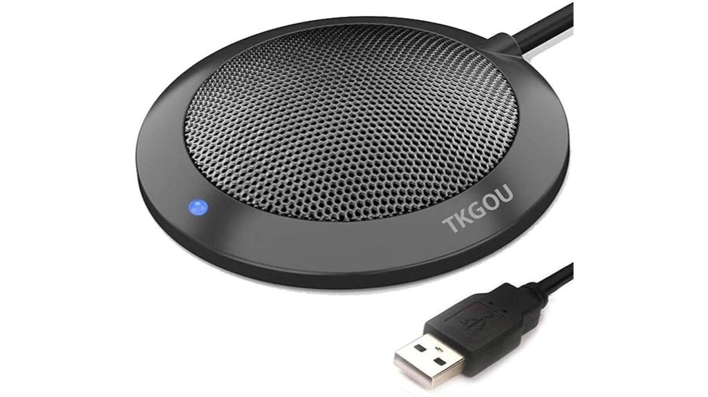usb conference microphone with led