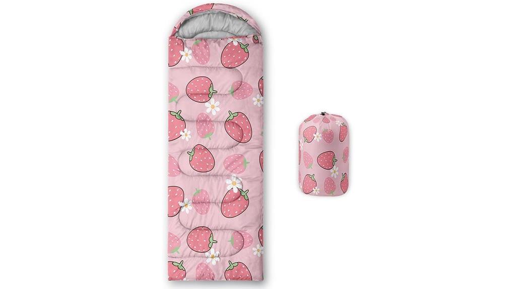 variety of sleeping bags