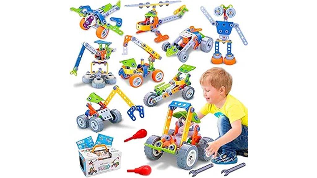 versatile stem toys set