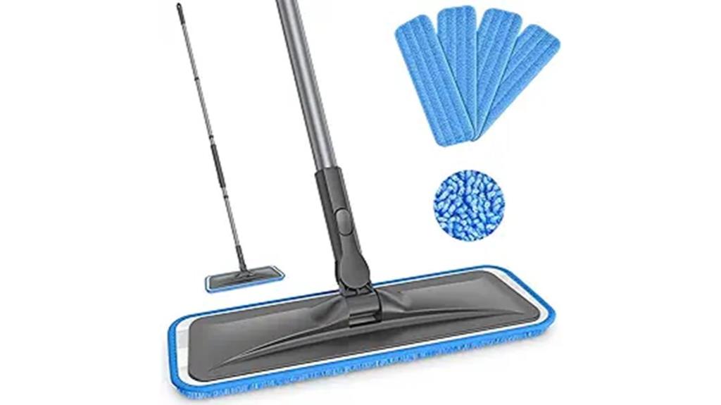 washable microfiber floor mop