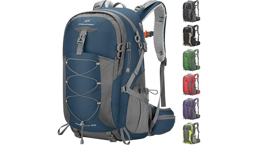 waterproof 40l hiking pack
