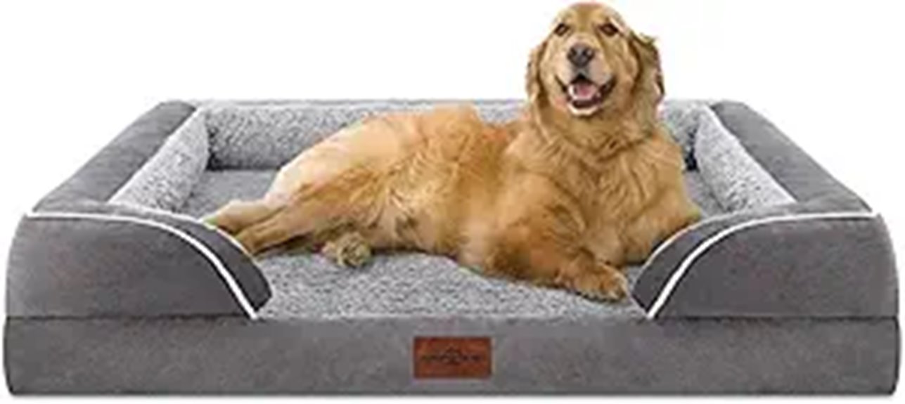 waterproof orthopedic dog bed