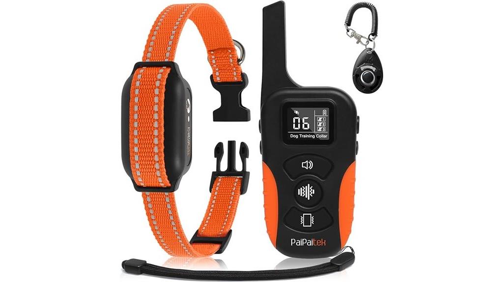 waterproof vibration dog collar