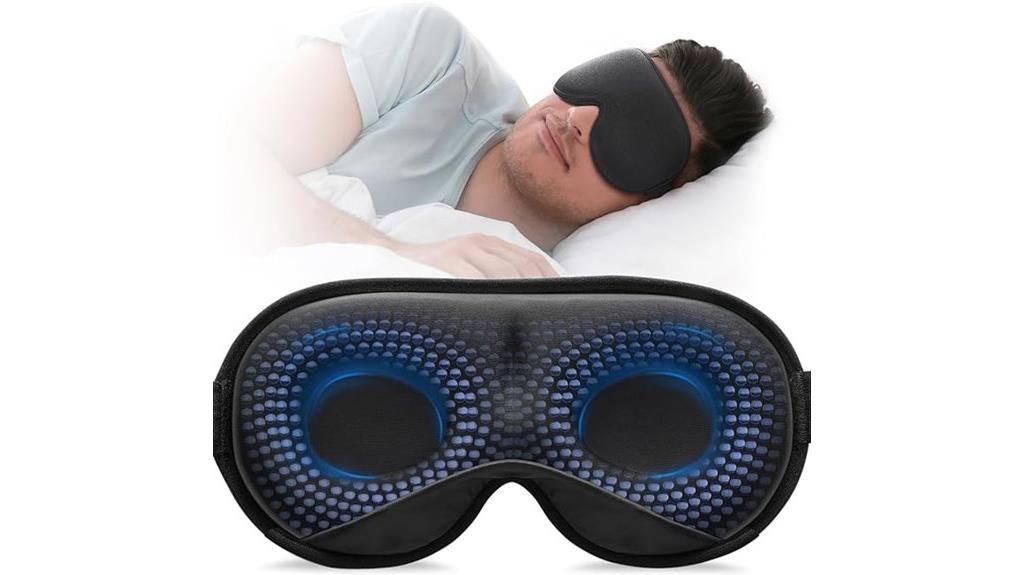 weighted sleep mask