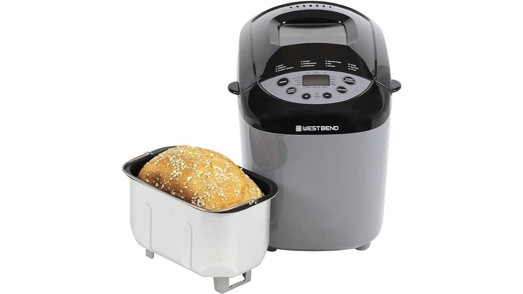 west bend gray bread maker