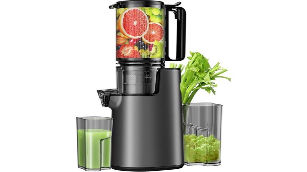 wide feed cold juicer