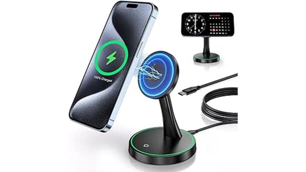 wireless charging stand 15w