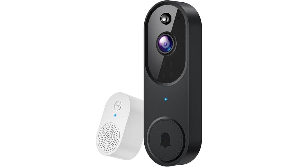 wireless night vision doorbell