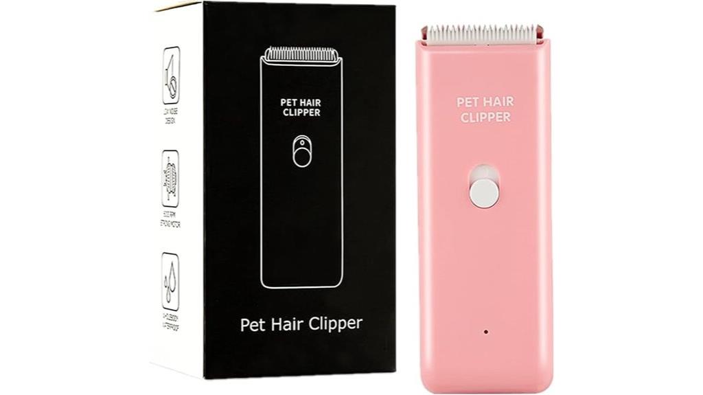 wireless pet grooming trimmer