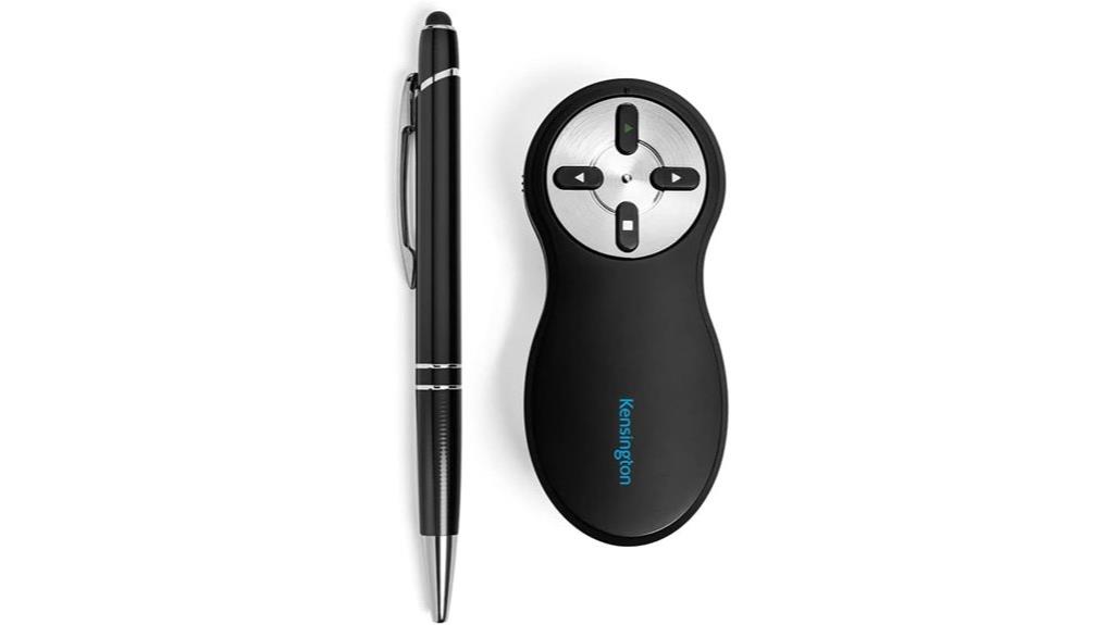 wireless presenter remote black