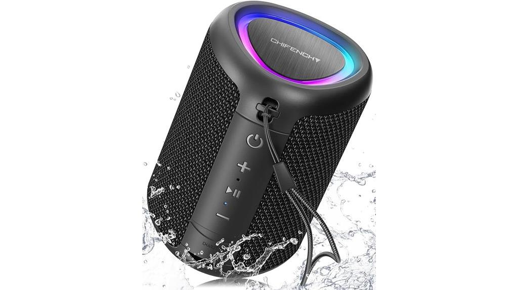 wireless speaker with lighting