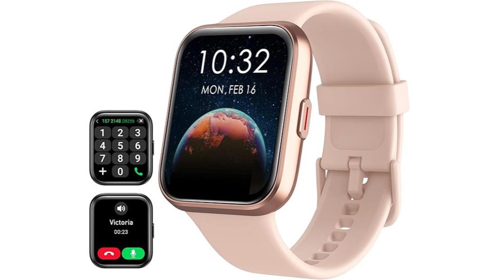 women s fitness call smartwatch