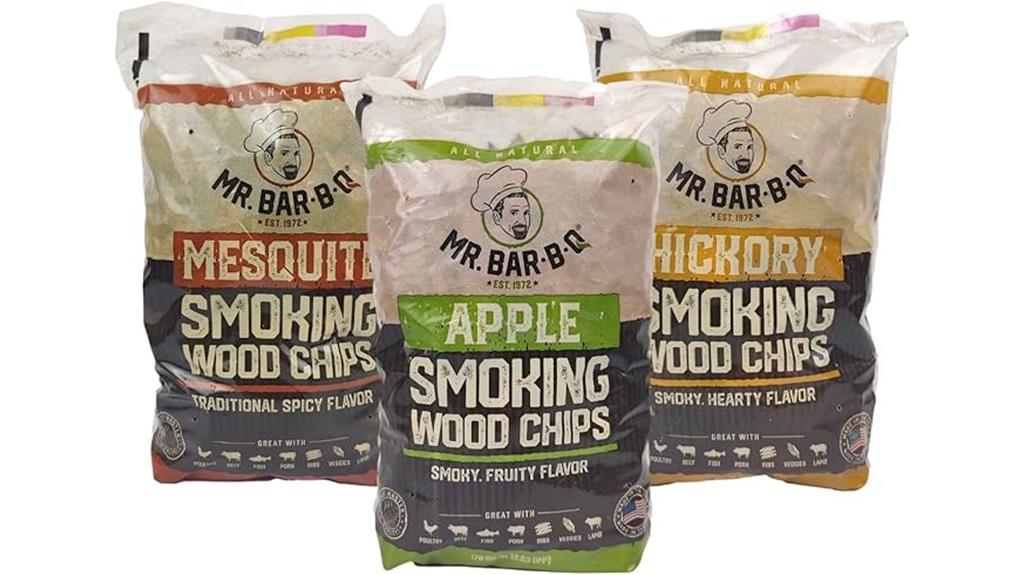 wood smoke chips bundle