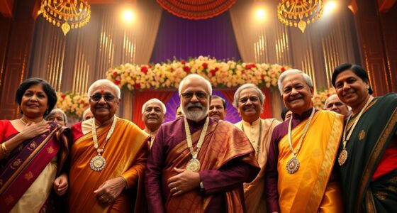 bollywood veterans receive honors