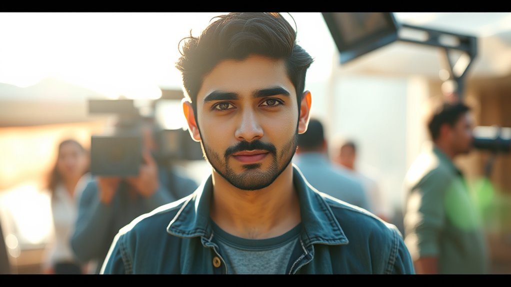 emerging bollywood star in the making