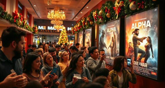 holiday film release reactions