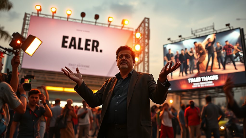 hype through teasers trailers