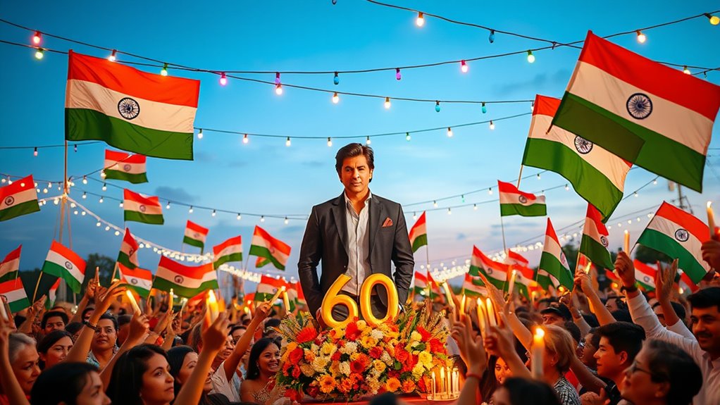 shah rukh khan s 60th birthday