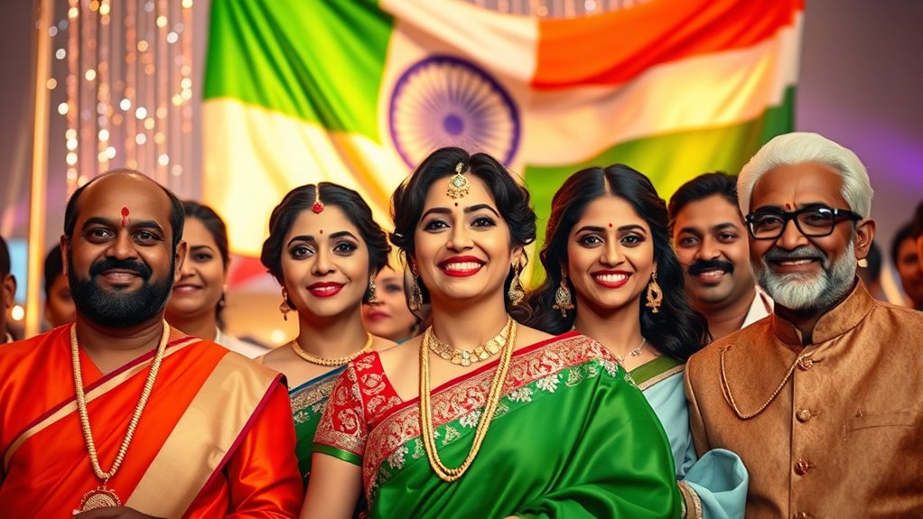 vibrant patriotic social celebrations