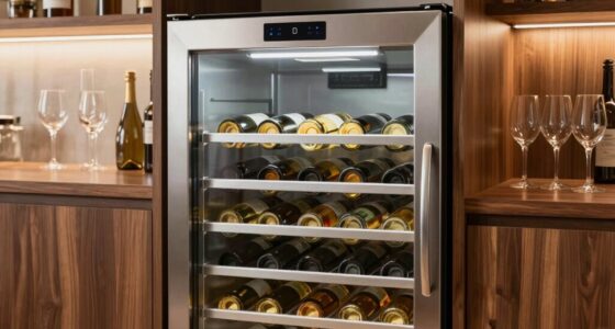 affordable wine fridge features