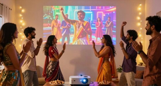 bollywood movie night projector
