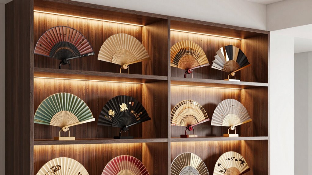 bookcases with led lighting