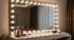 celebrity style mirror lighting