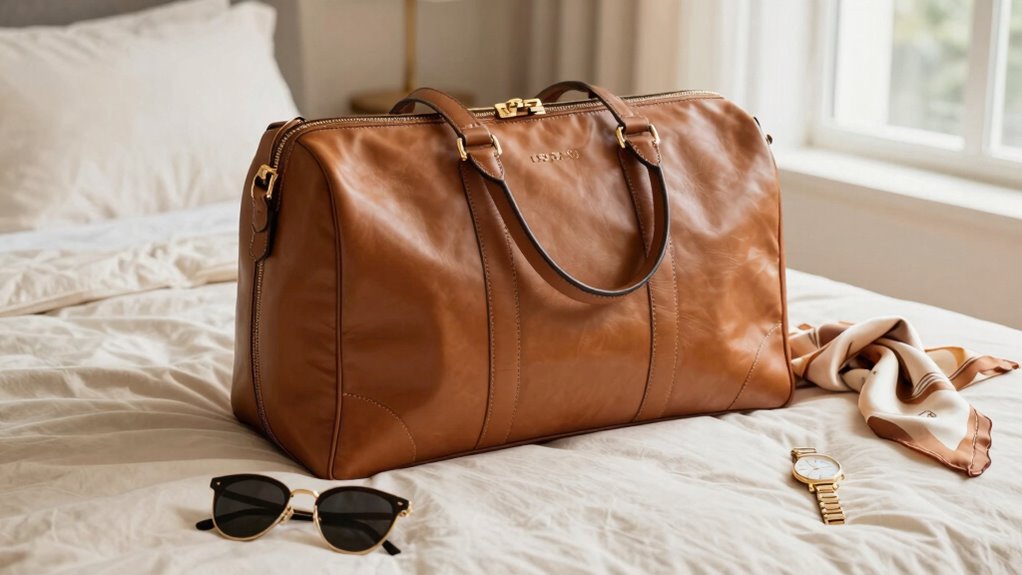 elegant weekend travel accessory