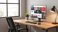 ergonomic chair workspace upgrade