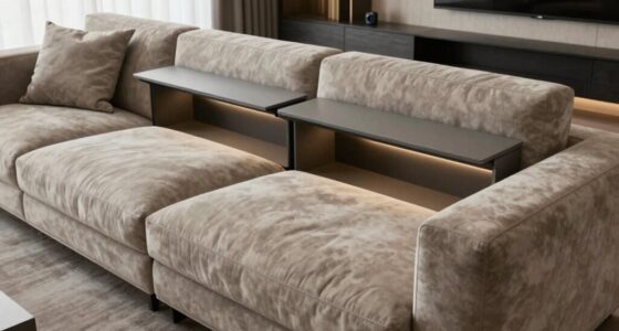 hidden media room storage