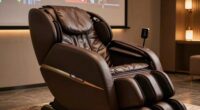 hidden recliner massage feature